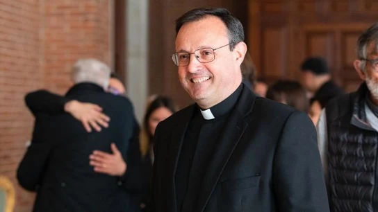 Imagen de José Antonio Álvarez Sánchez, obispo auxiliar de Madrid. Imagen de José Antonio Álvarez Sánchez, obispo auxiliar de Madrid.