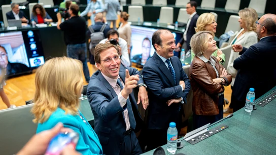 El alcalde de Madrid, José Luis Martínez-Almeida, durante el Pleno Municipal del 30 de septiembre de 2025 El alcalde de Madrid, José Luis Martínez-Almeida, durante el Pleno Municipal del 30 de septiembre de 2025