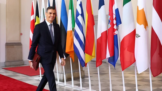 El presidente del Gobierno, Pedro Sánchez, a su llegada a la cumbre de líderes europeos en Copenhage El presidente del Gobierno, Pedro Sánchez, a su llegada a la cumbre de líderes europeos en Copenhage