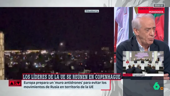 Ignacio Cembrero, sobre los ataques de drones rusos: "Son una forma de amenaza híbrida y de medir la voluntad de resistencia de los europeos" Ignacio Cembrero, sobre los ataques de drones rusos: "Son una forma de amenaza híbrida y de medir la voluntad de resistencia de los europeos"