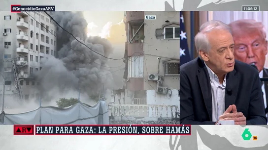 Ignacio Cembrero analiza el plan para Gaza de Trump: "Significa un suicidio político para Hamás" Ignacio Cembrero analiza el plan para Gaza de Trump: "Significa un suicidio político para Hamás"