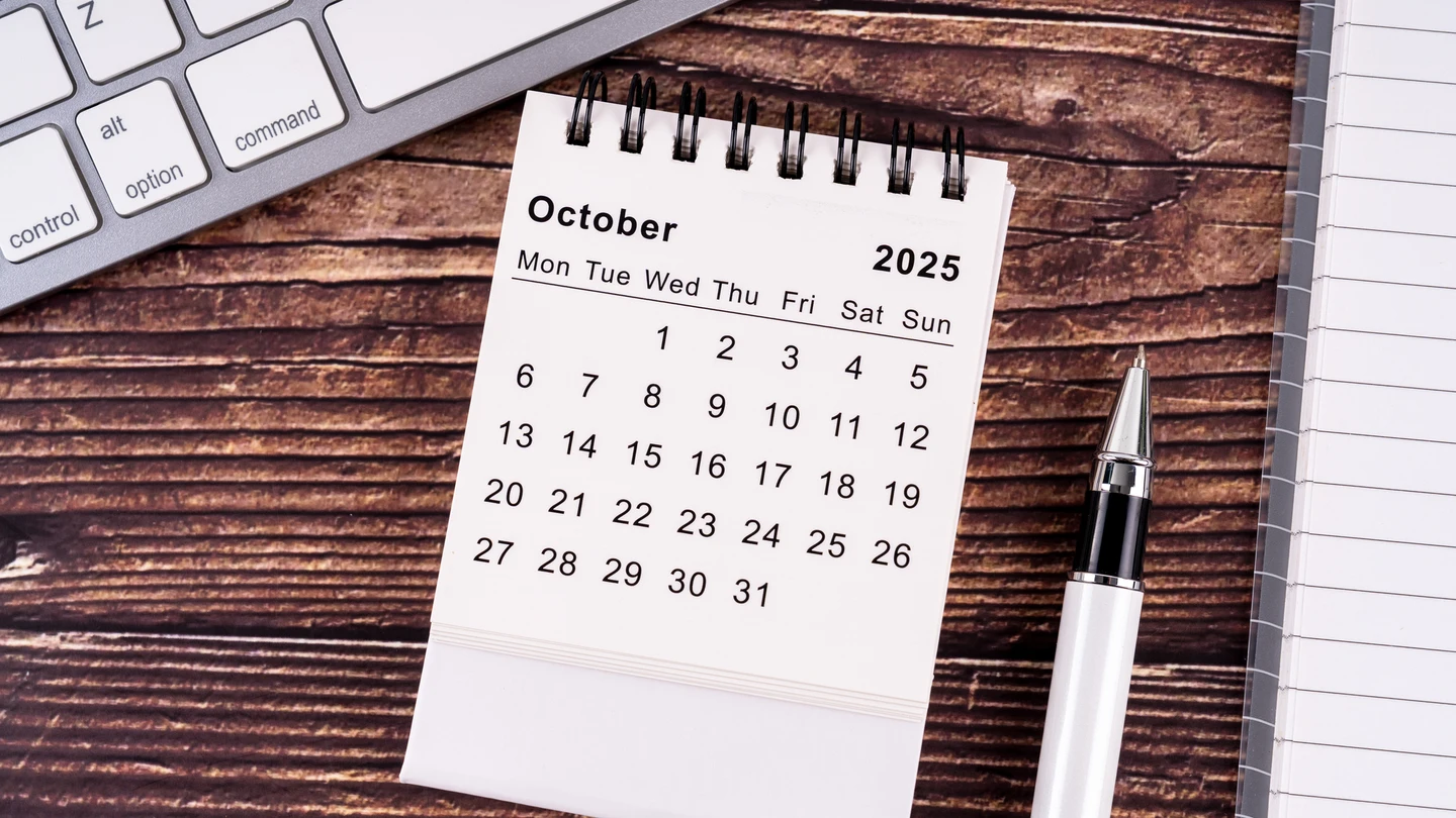 Calendario de octubre 2025 Calendario de octubre 2025