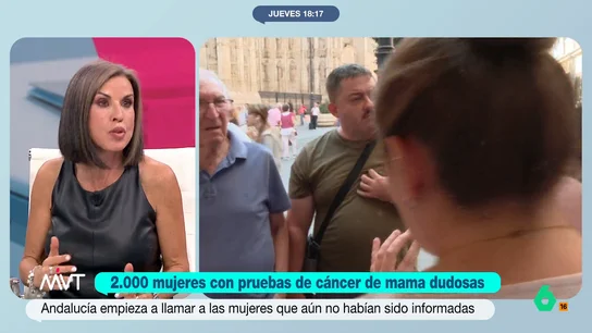 Bea de Vicente, sobre los fallos en la detección del cáncer de mama en Andalucía: "Tienen derecho a una indemnización importante" Bea de Vicente, sobre los fallos en la detección del cáncer de mama en Andalucía: "Tienen derecho a una indemnización importante"