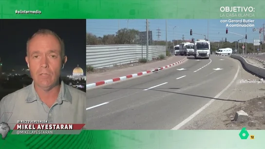 Mikel Ayestaran, sobre la flotilla: "Hay mucho hermetismo, solo sabemos que los activistas están recluidos en el Puerto de Asdod" El corresponsal conecta desde Jerusalén para compartir la última hora sobre la detención de los activistas de la Flotilla Global Sumud. Por el momento, los 400 activistas siguen retenidos en el Puerto de Asdod.