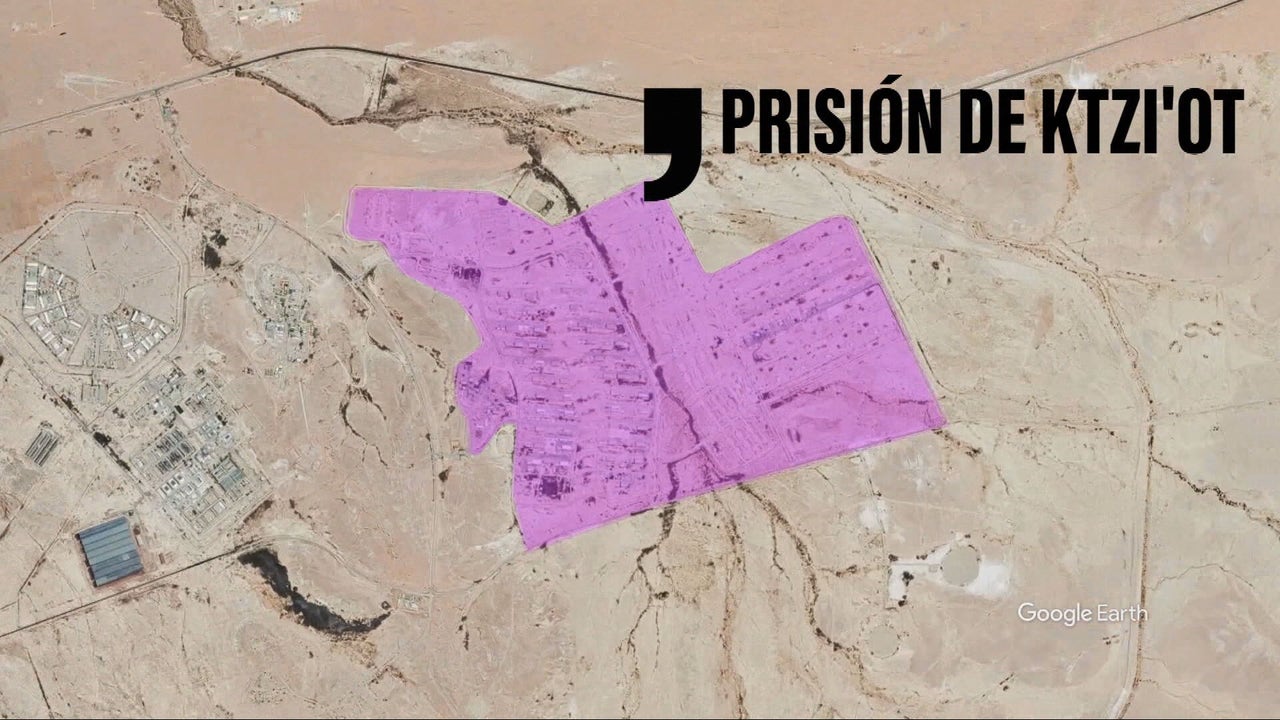 En medio del desierto del Negev: así son las celdas donde Israel enviará a los activistas de la Flotilla