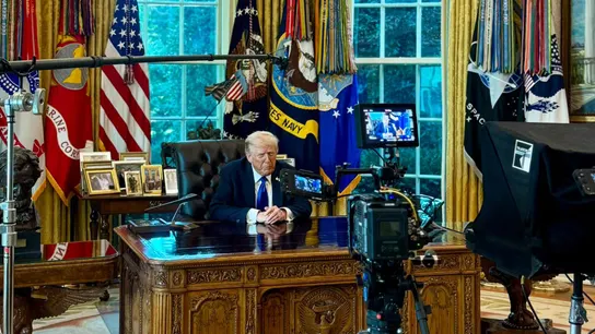 Fotografía de Donald Trump publicada en la cuenta oficial en la red social X de la portavoz de la Casa Blanca, Karoline Leavitt (@PressSec) Fotografía de Donald Trump publicada en la cuenta oficial en la red social X de la portavoz de la Casa Blanca, Karoline Leavitt (@PressSec)