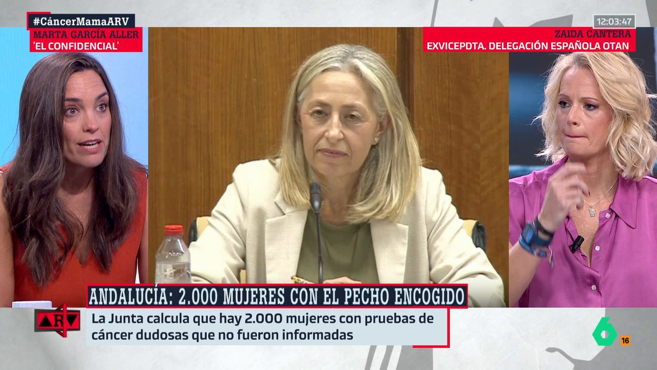 Marta García Aller, sobre el fallo del cribado de cáncer de mama en Andalucía: "Es escalofriante pensar que a cualquiera nos puede pasar"