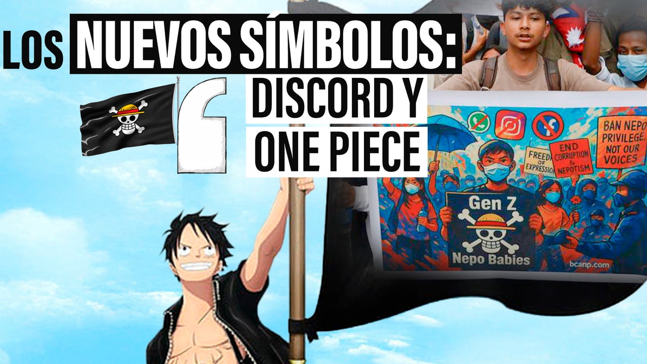 One Piece y Discord: ¿qué son estos símbolos que la 'Generación Z' están usando en las protestas?