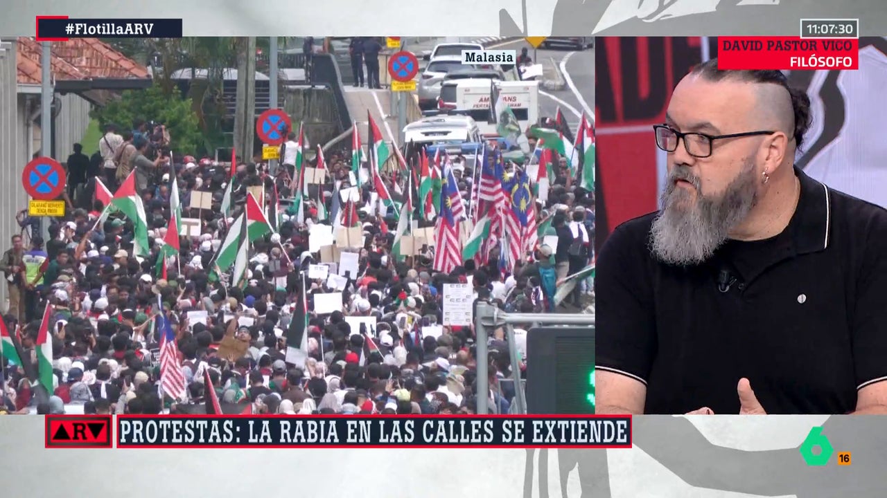 David Vico, sobre las protestas contra el genocidio en Gaza: "Esto es el inicio de muchas más manifestaciones"