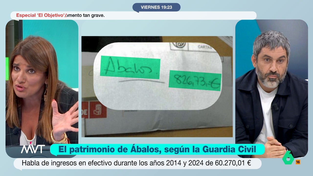 María Claver, sobre el informe de la UCO sobre Ábalos: "Llama la atención la utilización del cash, el resto no podemos"