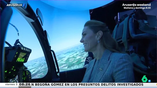 Kate Middleton visita un simulador de vuelo al más puro estilo 'Top Gun': "Es su faceta más desenfadada" Kate Middleton visita un simulador de vuelo al más puro estilo 'Top Gun': "Es su faceta más desenfadada"