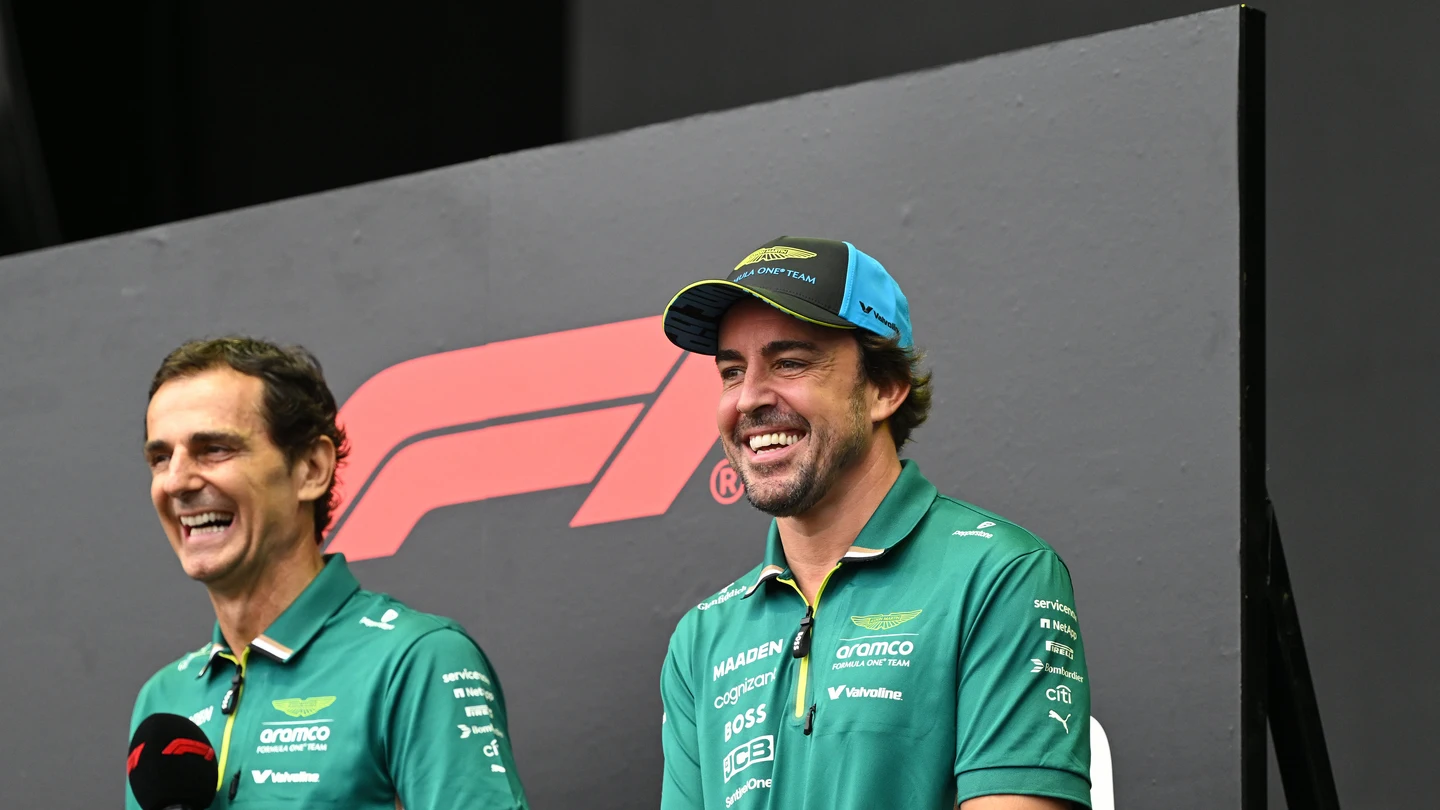 Pedro de la Rosa y Fernando Alonso Pedro de la Rosa y Fernando Alonso