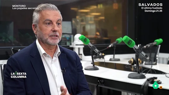 Carlos Alsina recuerda la tensa comida en la que Montoro le amenazó: "Me pareció un tono muy mafioso" "Yo soy el ministro de Hacienda, yo decido el IVA. Tenlo presente". Con estas palabras Cristóbal Montoro habría amenazado a Carlos Alsina por las críticas en su programa. El periodista de Onda Cero lo recuerda para laSexta Columna.