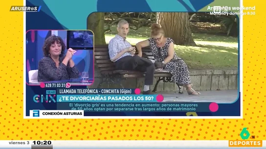 Una espectadora estalla contra las mujeres que se divorcian y piden una pensión: "¡Vagas y 'maleantas'!" Una espectadora estalla contra las mujeres que se divorcian y piden una pensión: "¡Vagas y 'maleantas'!"