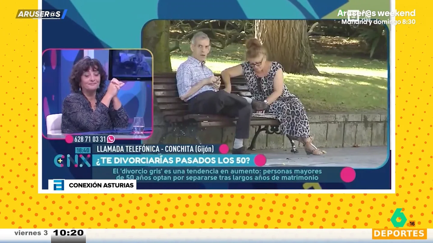 Una espectadora estalla contra las mujeres que se divorcian y piden una pensión: "¡Vagas y 'maleantas'!" Una espectadora estalla contra las mujeres que se divorcian y piden una pensión: "¡Vagas y 'maleantas'!"