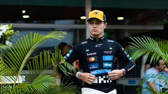 Lando Norris en el GP de Singapur Lando Norris en el GP de Singapur