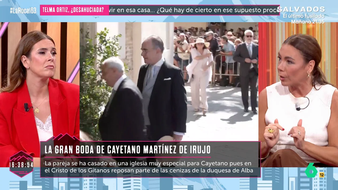 Silvia Taulés, sobre la boda de Cayetano Martínez de Irujo y Bábara Mirjan: "A Genoveva no le hace ninguna gracia" Silvia Taulés, sobre la boda de Cayetano Martínez de Irujo y Bábara Mirjan: "A Genoveva no le hace ninguna gracia"