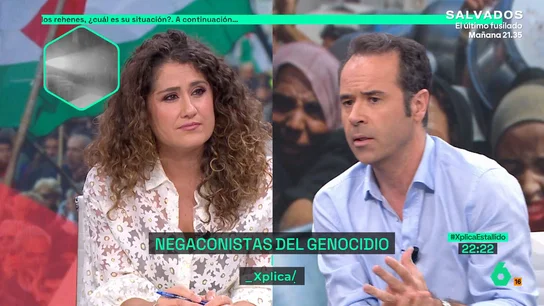 Javier Chicote, a Enma López (PSOE): "No podéis mirar por encima del hombro a los que no utilizan la palabra genocidio como si fueran peores personas" Javier Chicote, a Enma López (PSOE): "No podéis mirar por encima del hombro a los que no utilizan la palabra genocidio como si fueran peores personas"