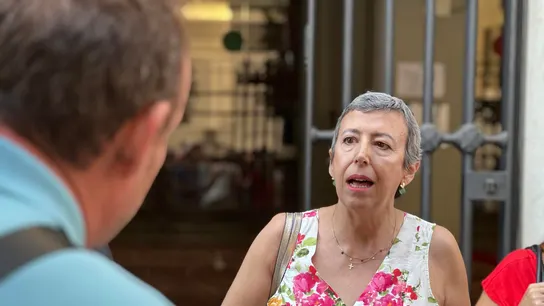 Charo, una de las afectadas tras los fallos de comunicación detectados en el programa de cribado para la detección precoz del cáncer de mamá. Charo, una de las afectadas tras los fallos de comunicación detectados en el programa de cribado para la detección precoz del cáncer de mamá.