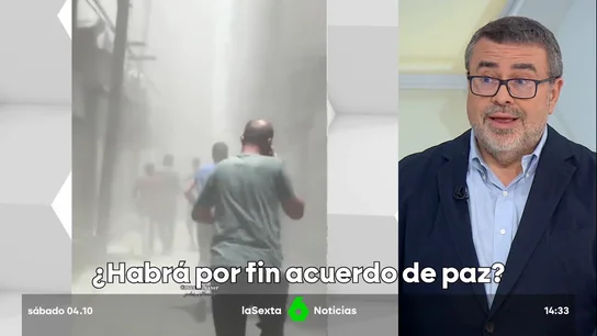 Pedro Rodríguez: "Se quiere asumir dos cuestiones que no existen: la voluntad de Hamás de desarmarse y que Netanyahu está dispuesto a parar" Pedro Rodríguez: "Se quiere asumir dos cuestiones que no existen: la voluntad de Hamás de desarmarse y que Netanyahu está dispuesto a parar"