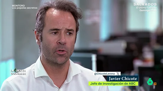 El 'Informe Chicote', o cómo Montoro planeó vengarse de Javier Chicote por destapar los tejemanejes de Equipo Económico laSexta Columna habla con Javier Chicote sobre el informe que habría encargado Montoro a modo de represalia por destapar las actuaciones de Equipo Económico y que era "una vivisección de mi vida económica en prosa y en verso".