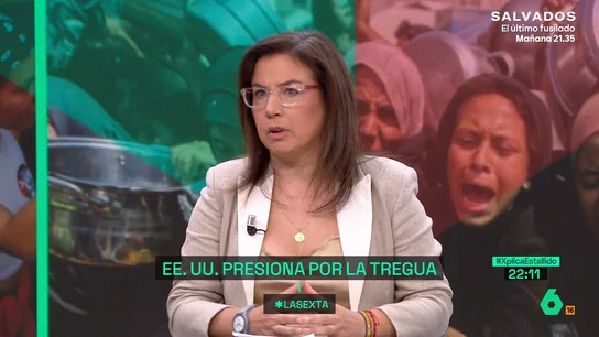 Ana Vázquez (PP): "El Gobierno está usando la causa palestina para tapar los escándalos de corrupción" Ana Vázquez (PP): "El Gobierno está usando la causa palestina para tapar los escándalos de corrupción"