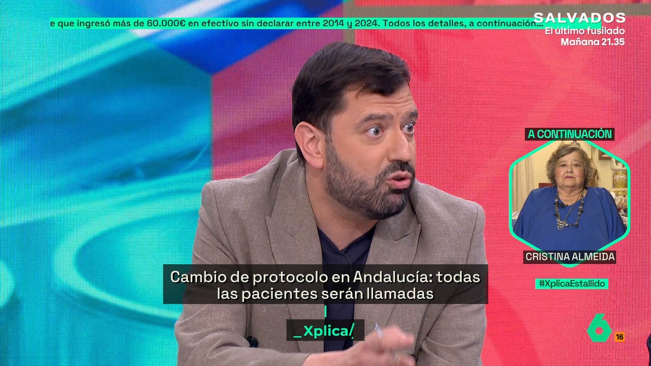 Valdivia, indignado con el cribado de cáncer de mama: "Cada minuto y error puede costar una vida; se ha desmantelado la sanidad"