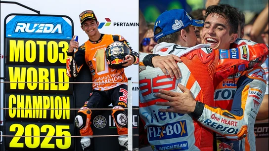 José Antonio Rueda, Marc Márquez y Jorge Lorenzo José Antonio Rueda, Marc Márquez y Jorge Lorenzo