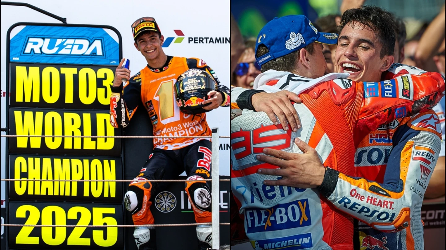 José Antonio Rueda, Marc Márquez y Jorge Lorenzo José Antonio Rueda, Marc Márquez y Jorge Lorenzo
