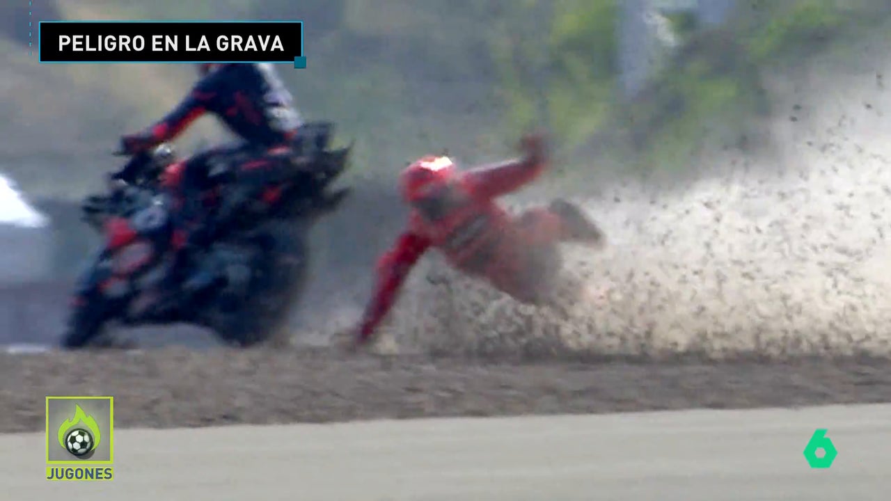 La explicación de la lesión de Marc Márquez: un escalón en la grava multiplicó el impacto