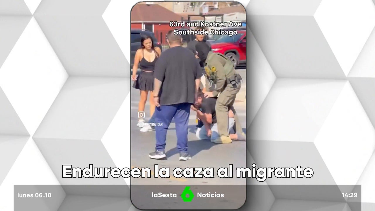 Trump endurece la caza al migrante: detenciones violentas con bebés presentes y odio al que hable español