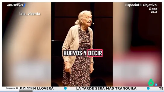 Doña Visenta, la abuela creada con IA que arrasada en redes: "En España, los niños se crían con YouTube y el p*** Fortnite" Doña Visenta, la abuela creada con IA que arrasada en redes: "En España, los niños se crían con YouTube y el p*** Fortnite"