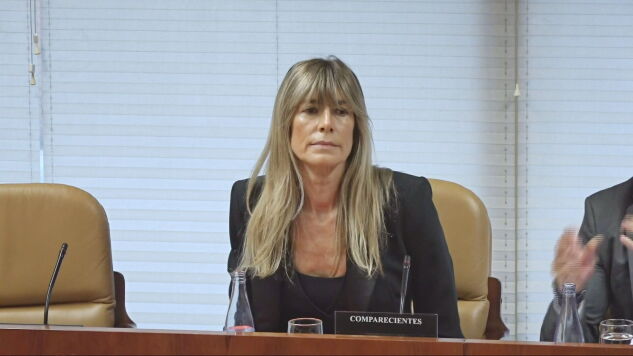 Bego&ntilde;a G&oacute;mez en el juzgado. 