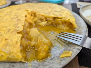 Tortilla de patatas de Betanzos Tortilla de patatas de Betanzos