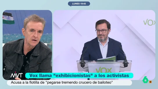 Ramoncín, sobre los ataques de Vox a la flotilla: "Es el lenguaje más perverso que se puede utilizar" Ramoncín, sobre los ataques de Vox a la flotilla: "Es el lenguaje más perverso que se puede utilizar"
