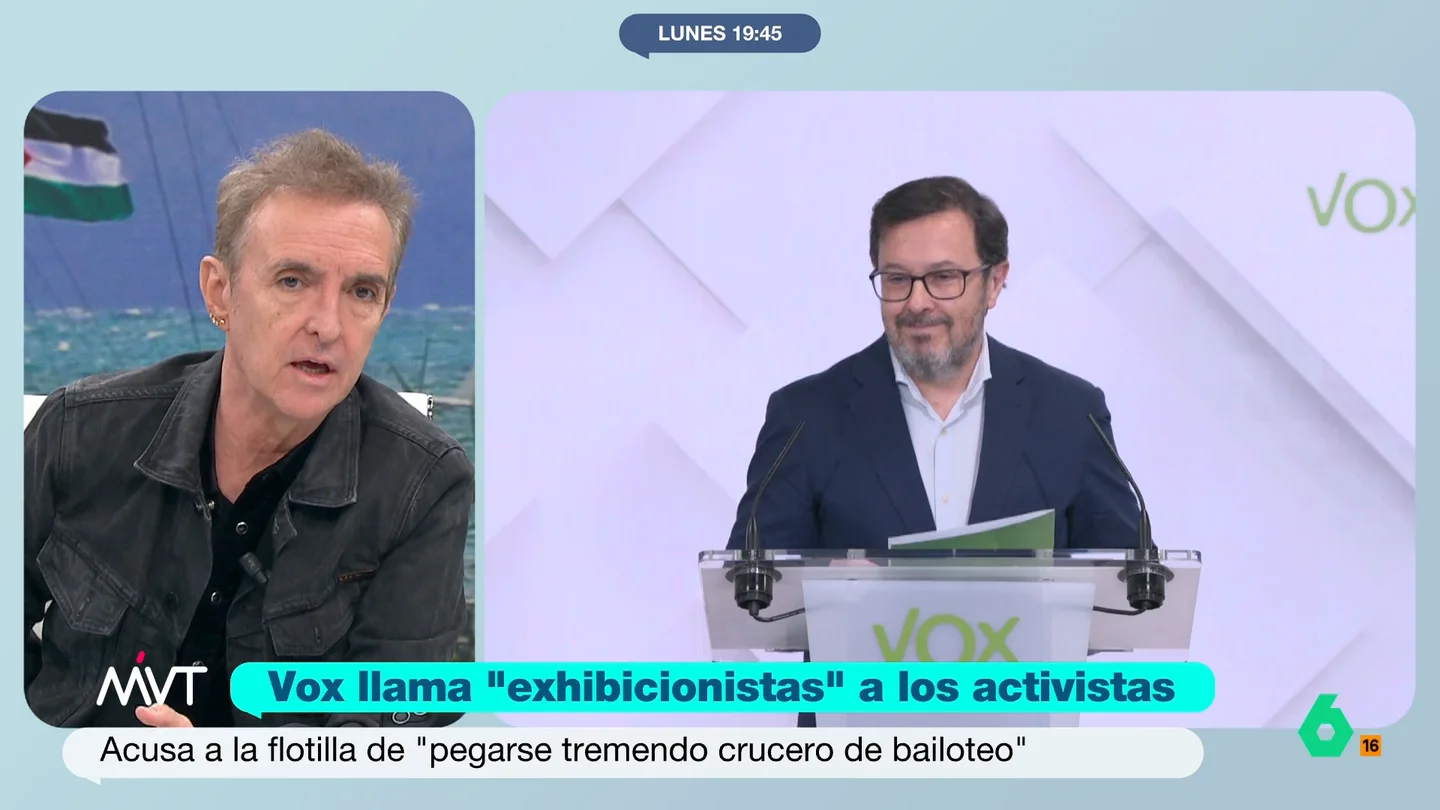 Ramoncín, sobre los ataques de Vox a la flotilla: "Es el lenguaje más perverso que se puede utilizar" Ramoncín, sobre los ataques de Vox a la flotilla: "Es el lenguaje más perverso que se puede utilizar"