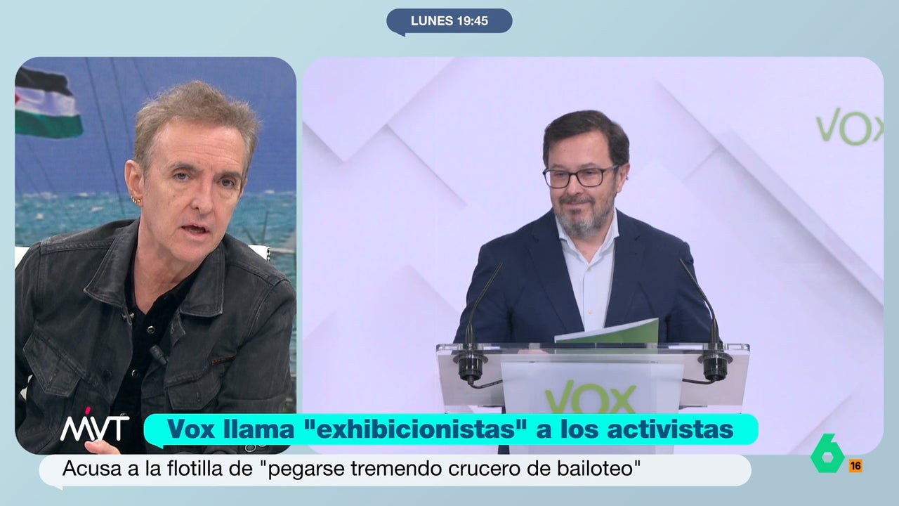 Ramoncín, sobre los ataques de Vox a la flotilla: "Es el lenguaje más perverso que se puede utilizar"