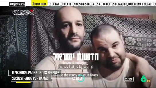 El duro relato de un padre con un hijo liberado por Hamás y otro aún secuestrado: "Me hicieron un juicio salomónico moderno" El duro relato de un padre con un hijo liberado por Hamás y otro aún secuestrado: "Me hicieron un juicio salomónico moderno"