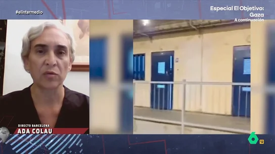 Ada Colau relata su "delirante y brutal" detención en Israel: "Que aún hoy lo llamen democracia escapa a la racionalidad" Ada Colau recuerda en este vídeo los momentos más duros de su detención en una cárcel israelí junto al resto de tripulantes de la flotilla. Una experiencia donde asegura que Israel "ha vulnerado todos los derechos fundamentales".