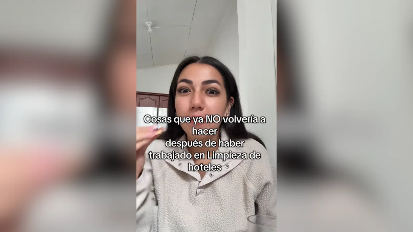 Joven cuenta las cosas que no volvería a hacer en los hoteles después de trabajar en el servicio de limpieza Joven cuenta las cosas que no volvería a hacer en los hoteles después de trabajar en el servicio de limpieza