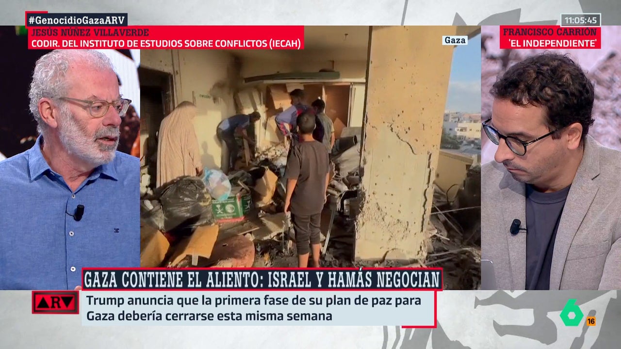 ¿Hay una oportunidad real de paz en Israel y Gaza con el plan de Trump? La respuesta de Jesús Núñez Villaverde
