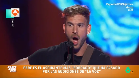 Pere, el aspirante más "sobrado" de las audiciones de 'La Voz': spoiler ningún juez se giró Pere, el aspirante más "sobrado" de las audiciones de 'La Voz': spoiler ningún juez se giró