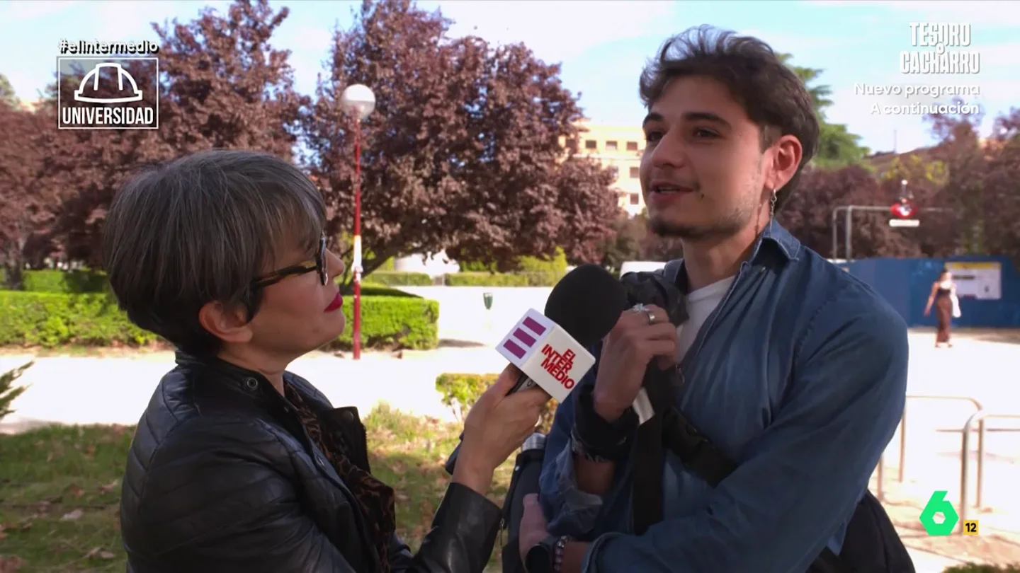 Así reacciona Thais Villas cuando un joven afirma que "en la televisión se cobra bien" Así reacciona Thais Villas cuando un joven confiesa que cree que cobra 1.400 euros porque "en la televisión se cobra bien"
