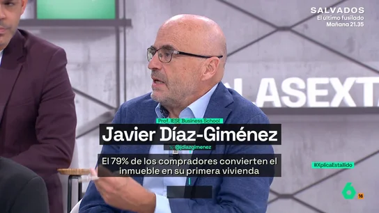 Javier Díaz-Giménez: "Como no hay viviendas, alguien que tiene dinero las compra y especula; liberalicemos el suelo y permitamos la construcción" Javier Díaz-Giménez: "Como no hay viviendas, alguien que tiene dinero las compra y especula; liberalicemos el suelo y permitamos la construcción"