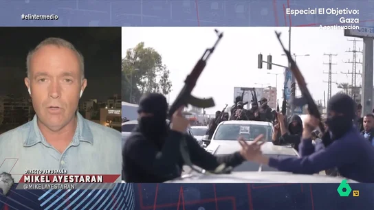 Mikel Ayestaran: "Los israelíes están aislados en ellos mismos y solo ven a sus víctimas" El corresponsal expone que los ciudadanos israelíes solo atienden a lo que ha pasado "en su lado" y no piensan en la situación en la que están los gazatíes.