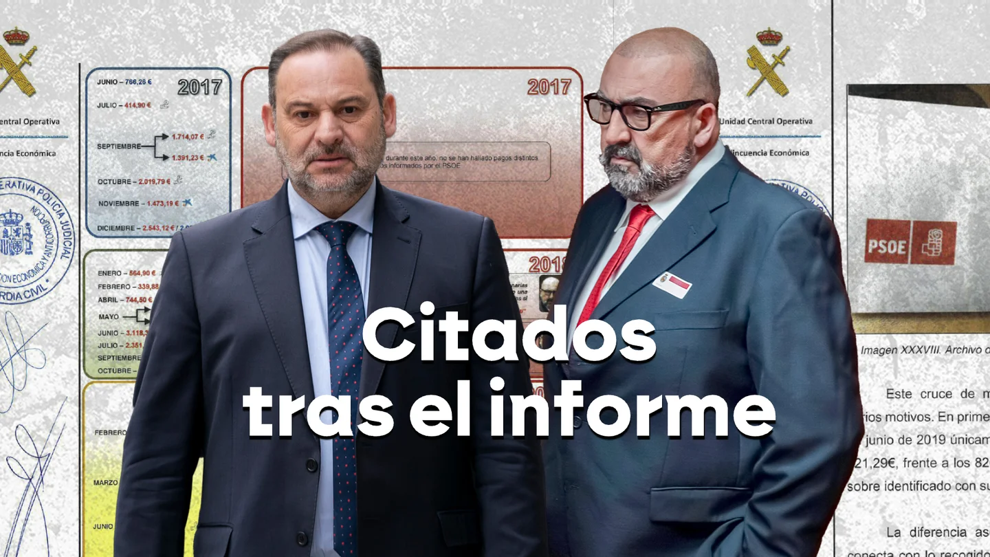 José Luis Ábalos y Koldo García José Luis Ábalos y Koldo García