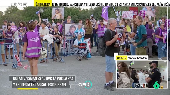 Un activista israelí revela que "la gente en Israel no está cómoda al protestar contra la guerra en Gaza" por "miedo a la represión policial" Un activista israelí revela que "la gente en Israel no está cómoda al protestar contra la guerra en Gaza" por "miedo a la represión policial"