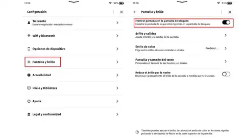 Cambiando el fondo de bloqueo en kindle Cambiando el fondo de bloqueo en kindle