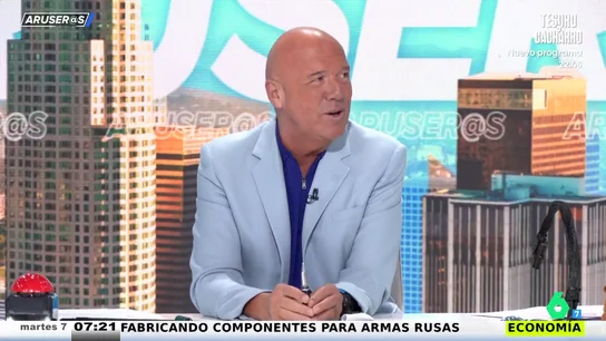 La 'pullita' familiar de Alfonso Arús a Angie Cárdenas: "Ingrid podría haber hecho este TikTok perfectamente" La 'pullita' familiar de Alfonso Arús a Angie Cárdenas: "Ingrid podría haber hecho este TikTok perfectamente"