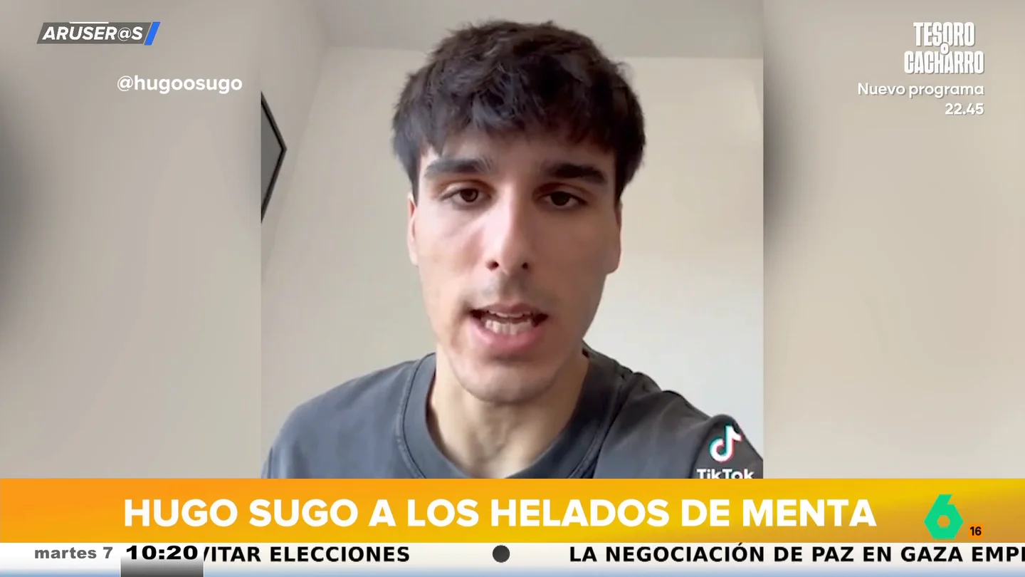 Un tiktoker carga contra los helados de menta: "El sabor más diarreico y vomitivo que existe" Un tiktoker carga contra los helados de menta: "El sabor más diarreico y vomitivo que existe"